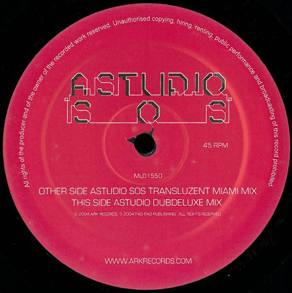 A Studio : SOS (Part 1) (12")