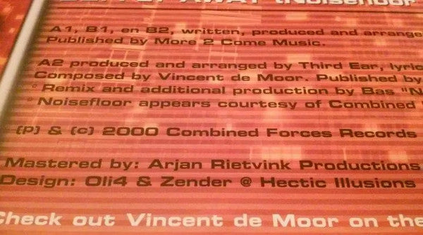 Vincent De Moor Presents Emerald (2) : Fly Away (The Final Remixes) (12")