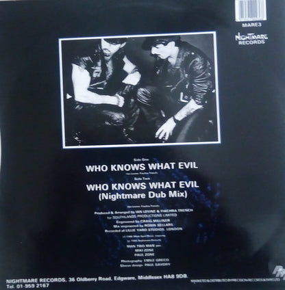 Man Two Man* : Who Knows What Evil ? (12")