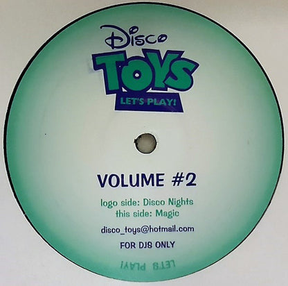 Disco Toys : Let's Play! Volume #2 (12")