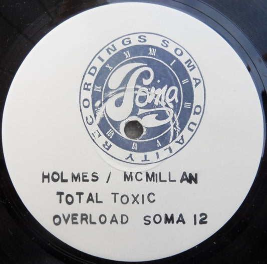 David Holmes & Stuart McMillan : Total Toxic Overload (12", Promo, Sta)