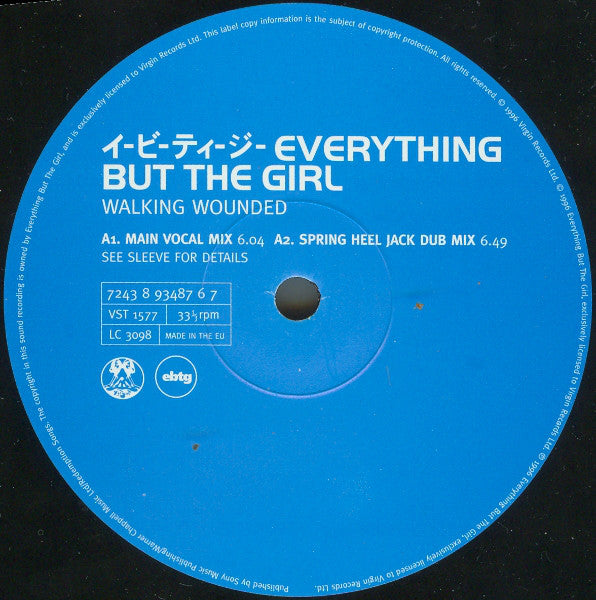 Everything But The Girl : Walking Wounded (12")
