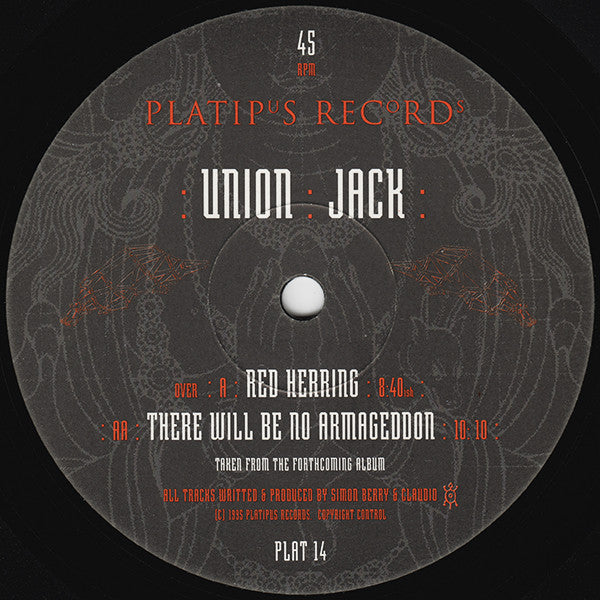 Union Jack : Red Herring / There Will Be No Armageddon (12")