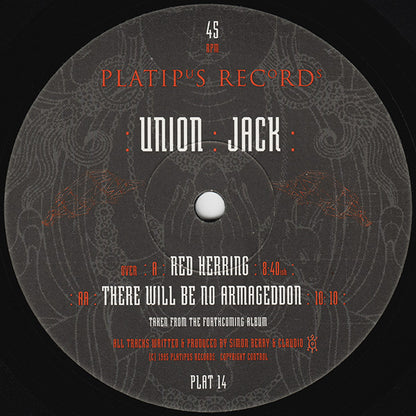 Union Jack : Red Herring / There Will Be No Armageddon (12")