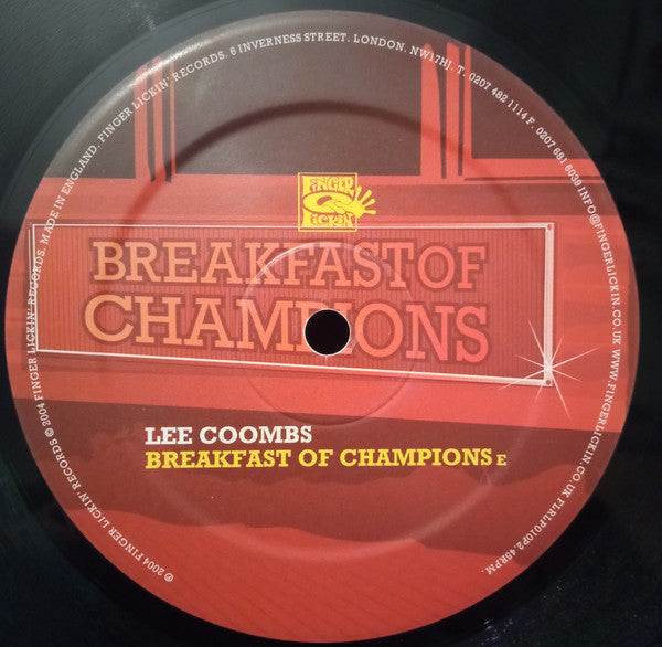 Lee Coombs : Breakfast Of Champions (Part Two) (2x12")