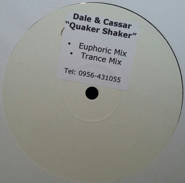 Dale & Cassar : Quaker Shaker (12", Single, W/Lbl, Sti)