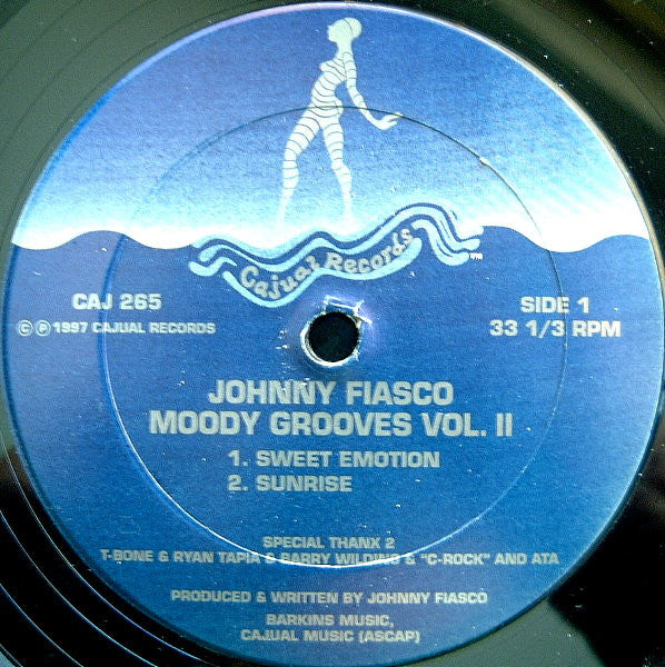 Johnny Fiasco : Moody Grooves Vol. II (12")