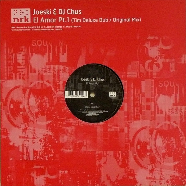 Joeski & DJ Chus* : El Amor Pt.1 (12")