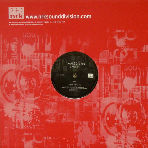 Joeski & DJ Chus* : El Amor Pt.1 (12")