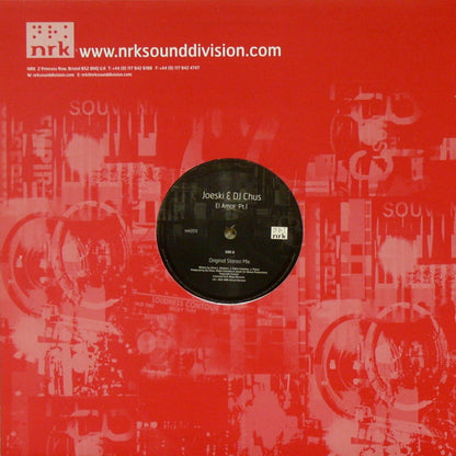 Joeski & DJ Chus* : El Amor Pt.1 (12")