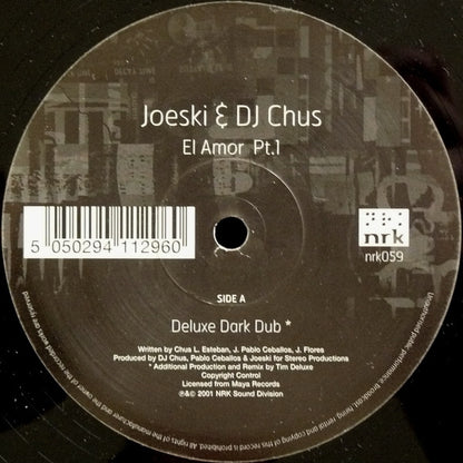 Joeski & DJ Chus* : El Amor Pt.1 (12")