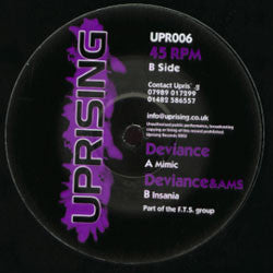 Deviance (2) & AMS : Mimic / Insania (12")