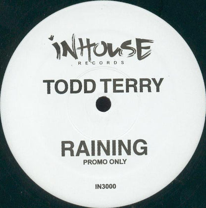 Todd Terry : Raining (12", Promo)