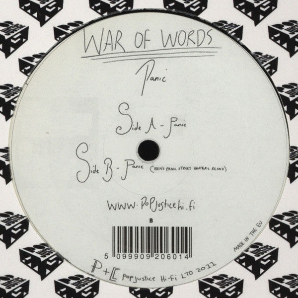 War Of Words (3) : Panic (12", Single)