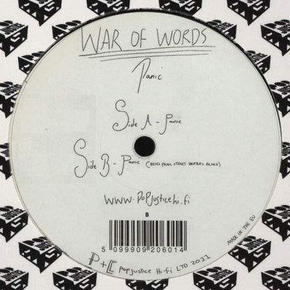 War Of Words (3) : Panic (12", Single)