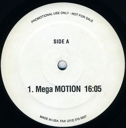 Degrees Of Motion : Mega MOTION / Celebrate (12", Promo)
