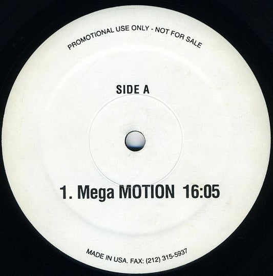 Degrees Of Motion : Mega MOTION / Celebrate (12", Promo)