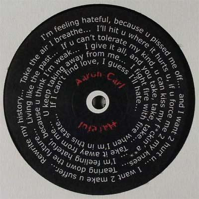 Aaron-Carl : Hateful (12")