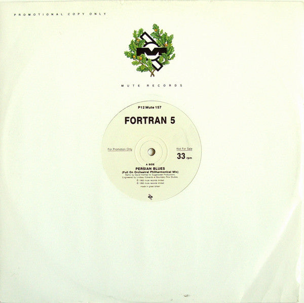 Fortran 5 : Persian Blues (12", Promo)