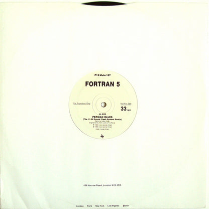 Fortran 5 : Persian Blues (12", Promo)
