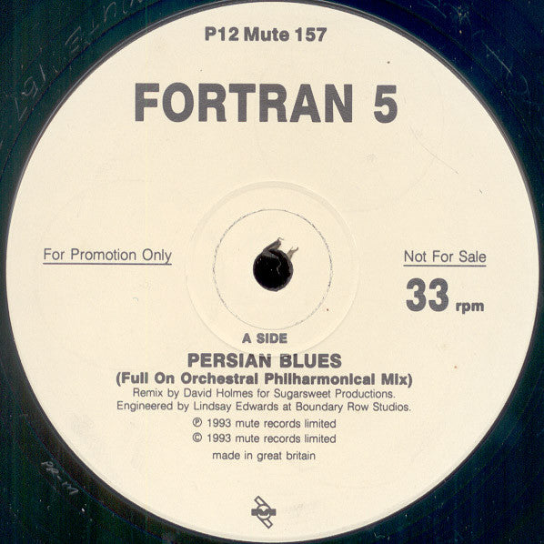 Fortran 5 : Persian Blues (12", Promo)