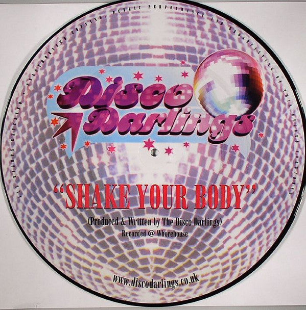 Disco Darlings : Shake Your Body (12", Pic)