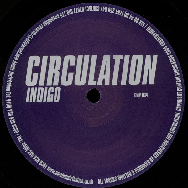 Circulation : Indigo (12")