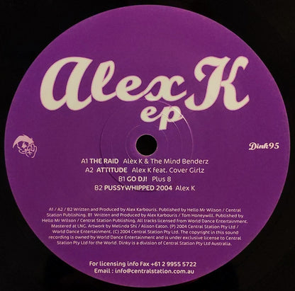 Alex K : EP (12", EP)