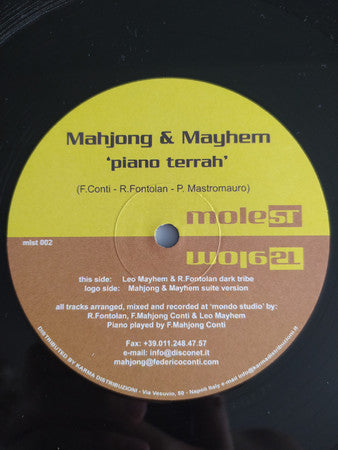 Mahjong & Mayhem* : Piano Terrah (12")