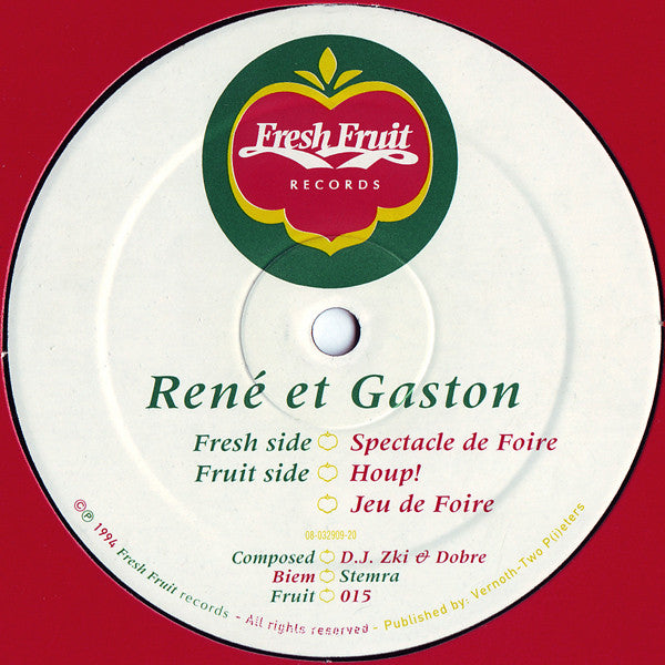 René Et Gaston : Spectacle De Foire (12")