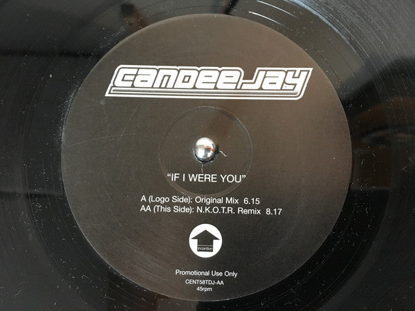 Candee Jay : If I Were You (12", Promo)
