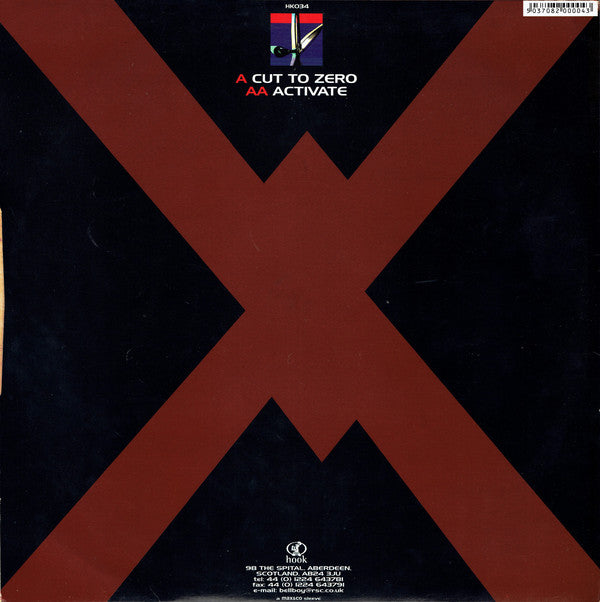 X Cabs* : Cut To Zero / Activate (12")
