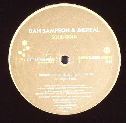 Dan Sampson & Jhereal : Solid Gold (12")