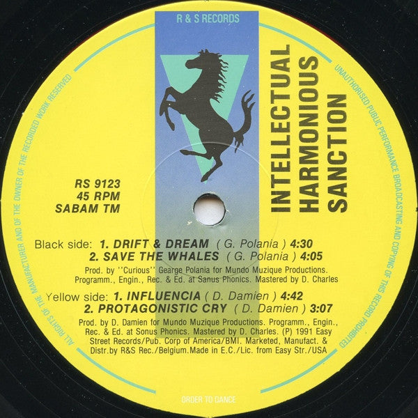 Intellectual Harmonious Sanction : Drift & Dream (12")