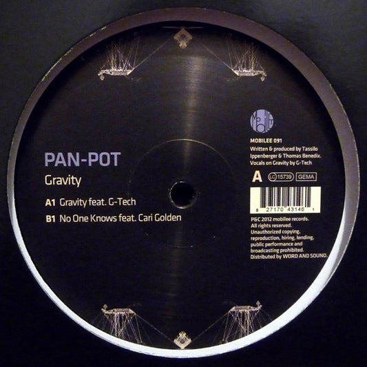 Pan-Pot : Gravity (12")