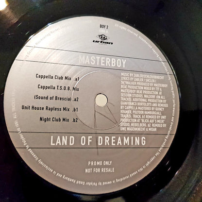 Masterboy : Land Of Dreaming (Remixes) (12", Promo)