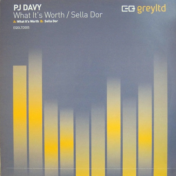 PJ Davy : What It's Worth / Sella Dor (12")