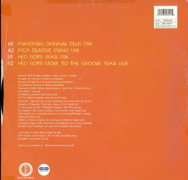Pianoman : Blurred (12")