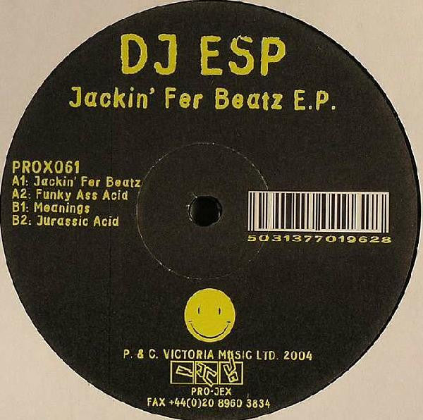 DJ ESP : Jackin' Fer Beatz E.P. (12", EP)
