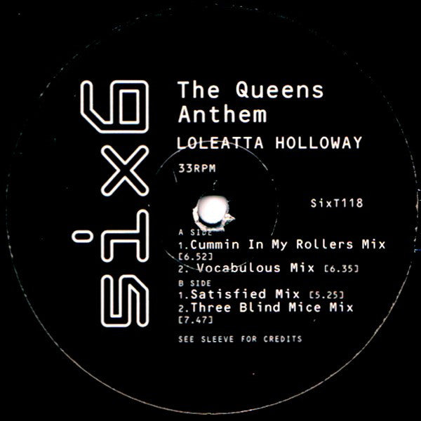 Loleatta Holloway : The Queens Anthem (12", Single)