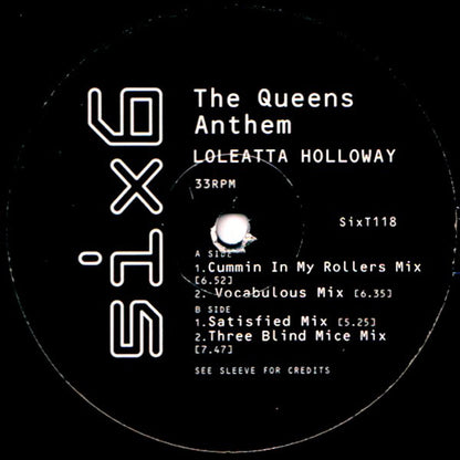 Loleatta Holloway : The Queens Anthem (12", Single)