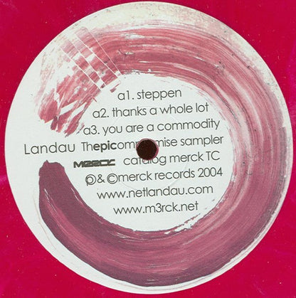 Landau : Thepicompromise Sampler (12", Ltd, Smplr, Red)
