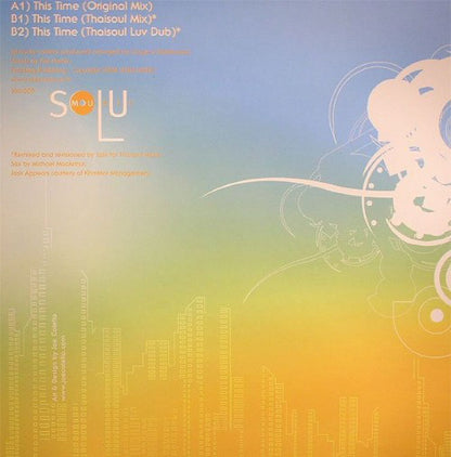 Solu Music : This Time (12")