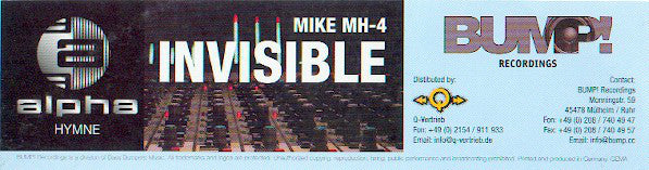 Mike MH-4 : Invisible (12")