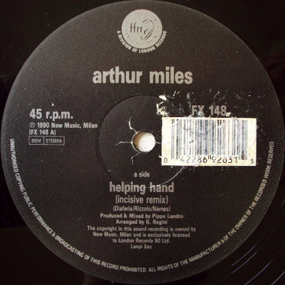 Arthur Miles : Helping Hand (Incisive Remix) (12")