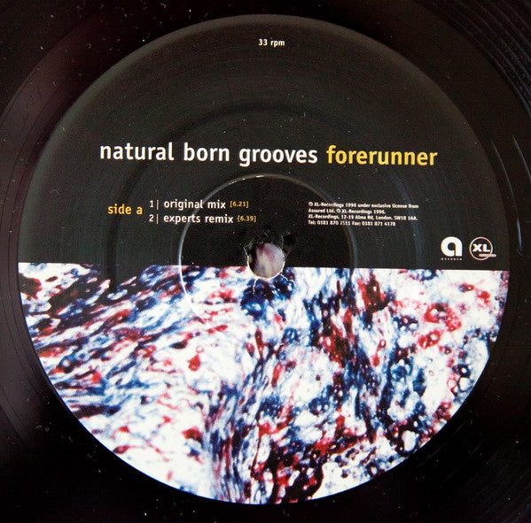 Natural Born Grooves : Forerunner (12")