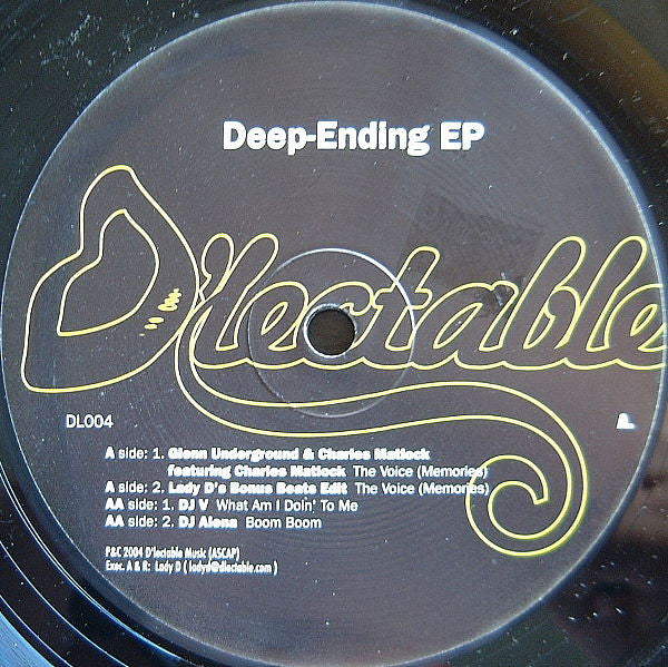 Various : Deep Ending EP (12", EP)