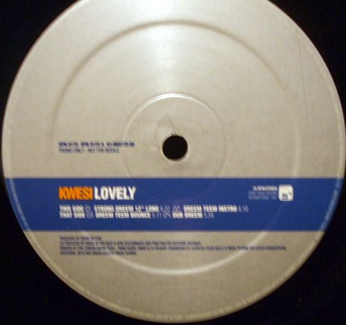 Kwesi Be* Vs. The Dreem Teem* : Lovely (12", Promo)