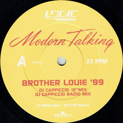 Modern Talking : Brother Louie '99 (12", Promo)