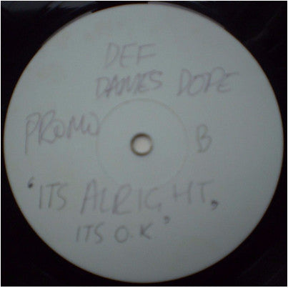 Def Dames Dope : It's Ok, All Right (12", W/Lbl)